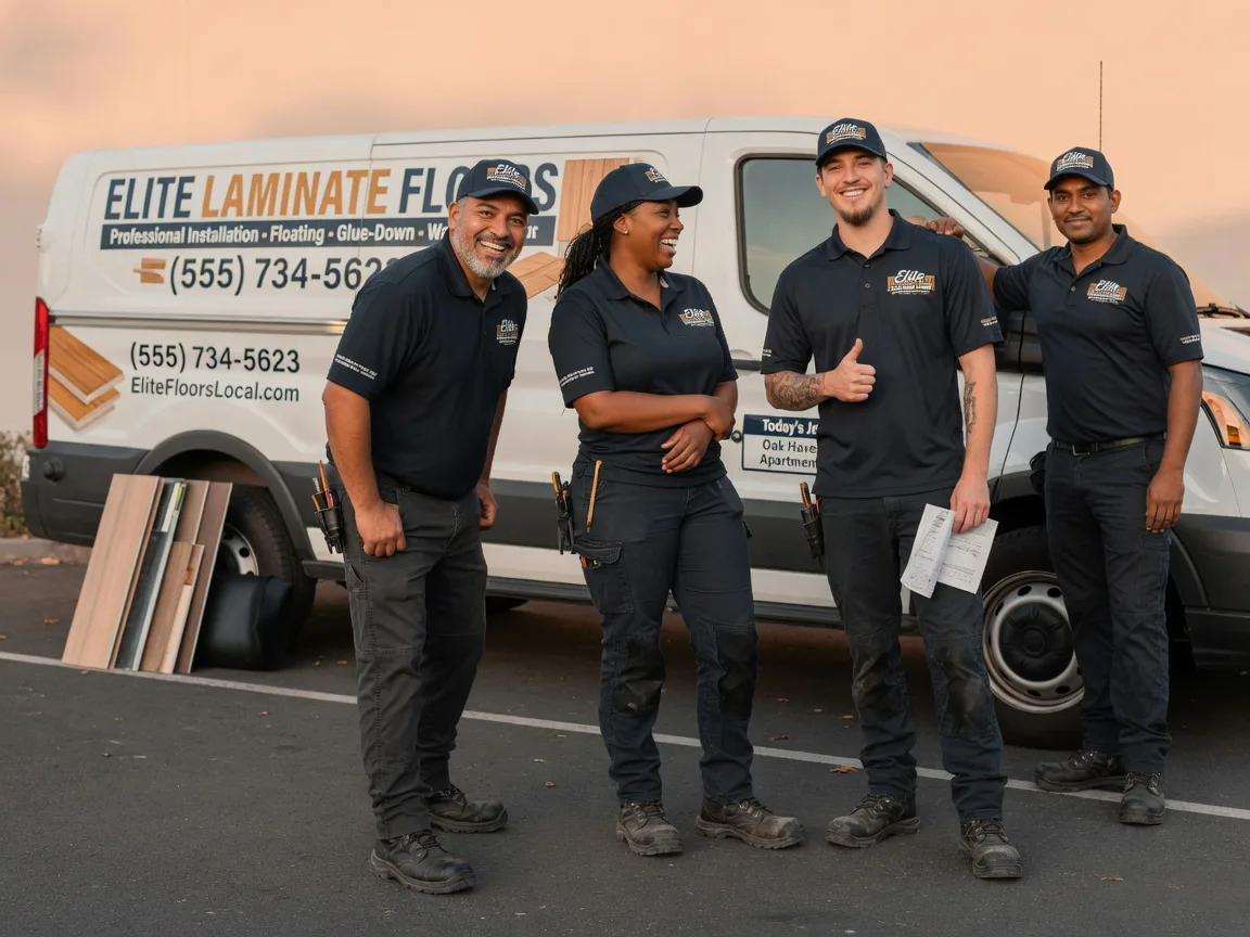 Laminate flooring installation company in Brookston, TX